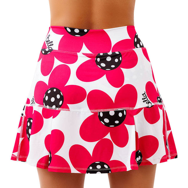 Pickleball Bella Poppy Drop Pleat Skort - Women's