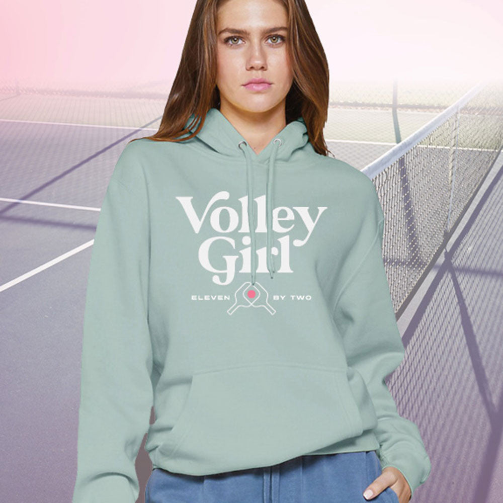 ZER002 Volley Girl Hooded Sweatshirt - Unisex