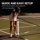 SwiftNet 2.1 Portable Pickleball Net System